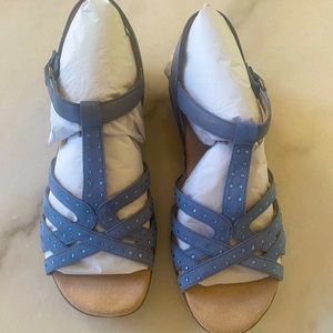 Soul Naturalizer Leather Summer Sandals, Size 9